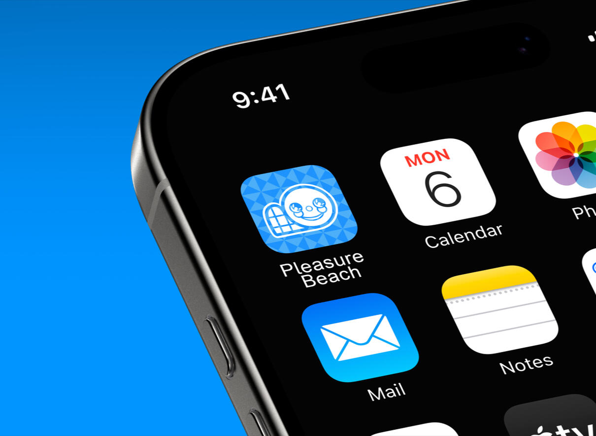 Click to see Pleasure Beach Rebrand